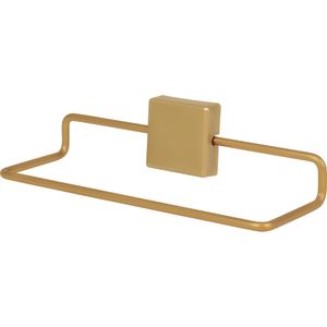 Suporte de Toalha Para Mão Curvy Dourado Bel