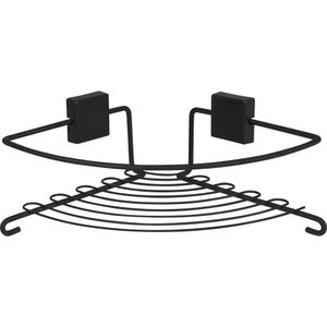 Suporte Shampoo Canto Curvy Preto Bel