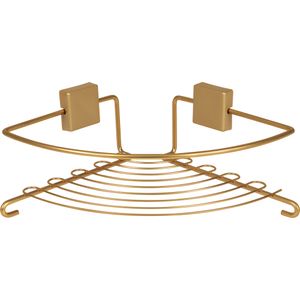 Suporte Shampoo de Canto Curvy Dourado Bel