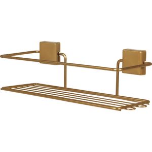 Suporte Shampoo Simples Curvy Dourado Bel