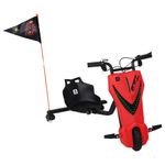 Triciclo Elétrico Drift 36v 250w Vermelho Bel