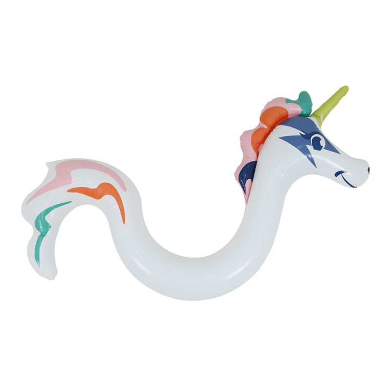 Flutuador Inflável de Piscina Unicórnio Bel