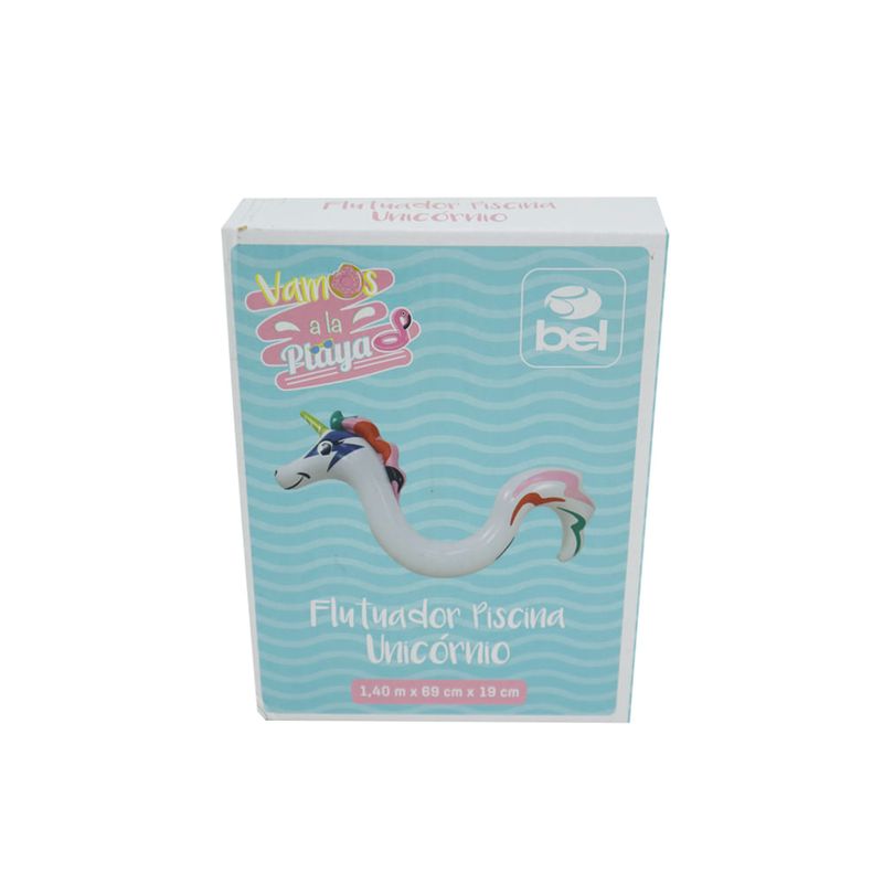 Flutuador Inflável de Piscina Unicórnio Bel
