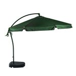 Ombrelone Suspenso Búzios Giratório 360° 3,00m Verde Bel