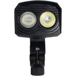 Farol Lanterna Led Bike 400 Lumens Recarregável Solarou com Buzina Bel