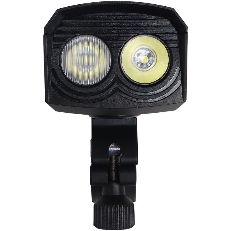 Farol Lanterna Led Bike 400 Lumens Recarregável Solarou com Buzina Bel