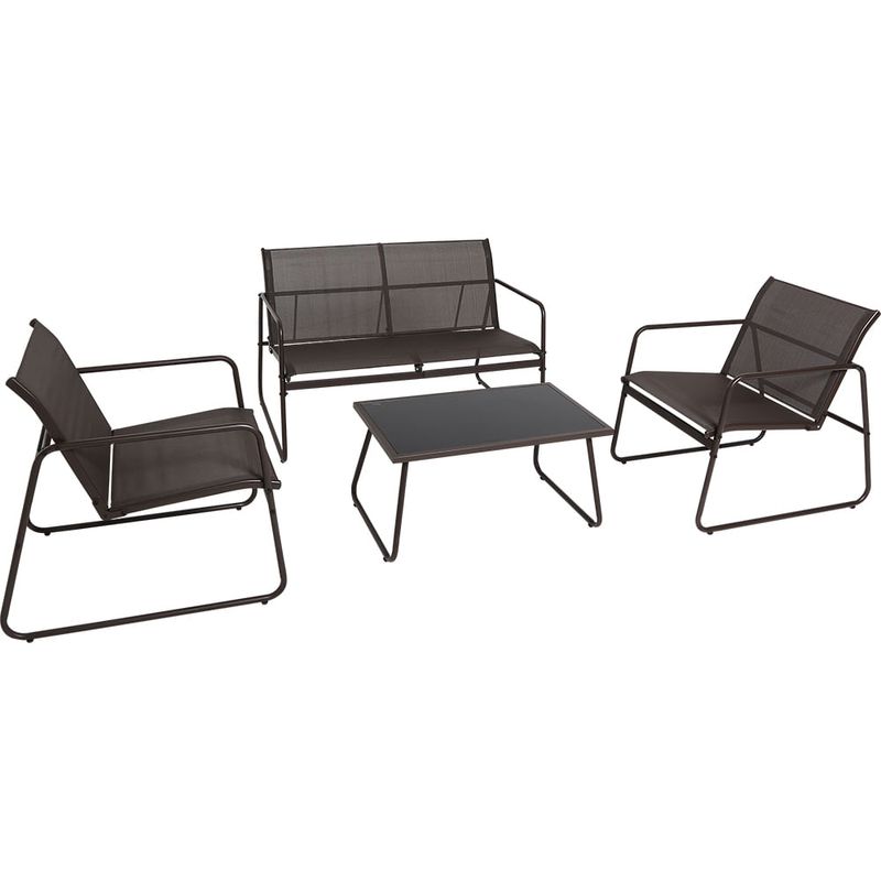 Conjunto Para Jardim Weekend Marrom Bel