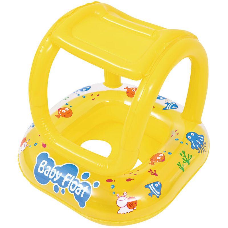 Bote Inflável Infantil Baby Float com Cobertura Bel