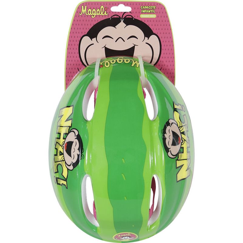 Capacete Infantil Magali Verde Bel